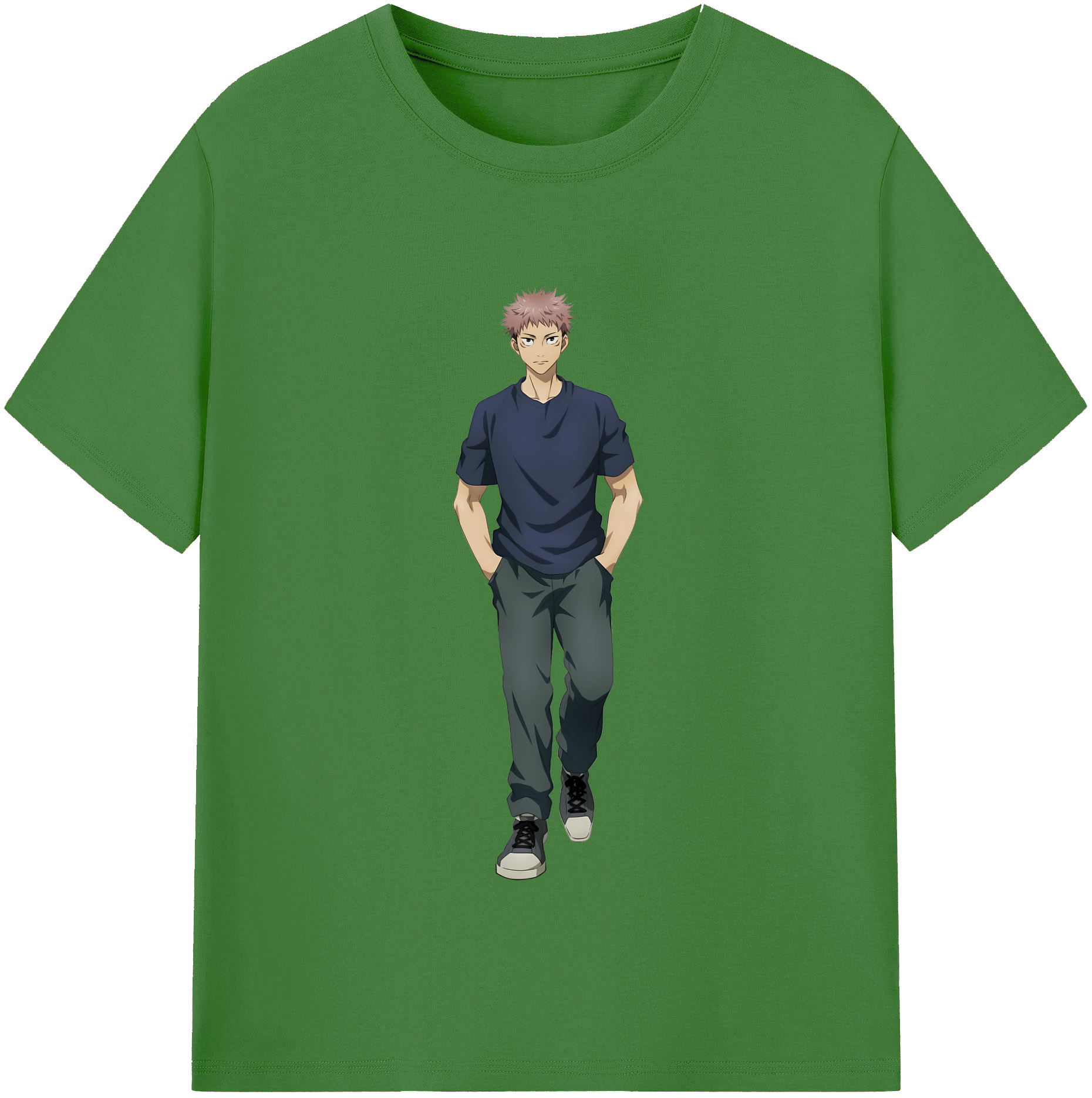 （画像用） 呪術廻戦 Jujutsu Kaisen レディースカジュアルプリントTシャツ（綿100％）